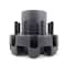 Dexter Axle Hub 10Khd 865 Hi-Profile 4.75 Pilot, Cups & Studs 008-214-05 - alternate 2